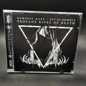 DEMONIC RAGE / FETID ZOMBIE "Profane rites of death"