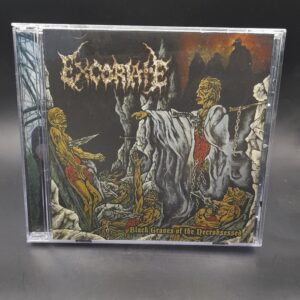 EXCORIATE "Black graves of the necrobsessed"