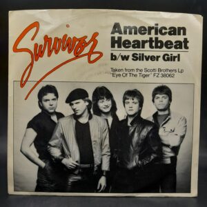 SURVIVOR "American heartbeat" 7"